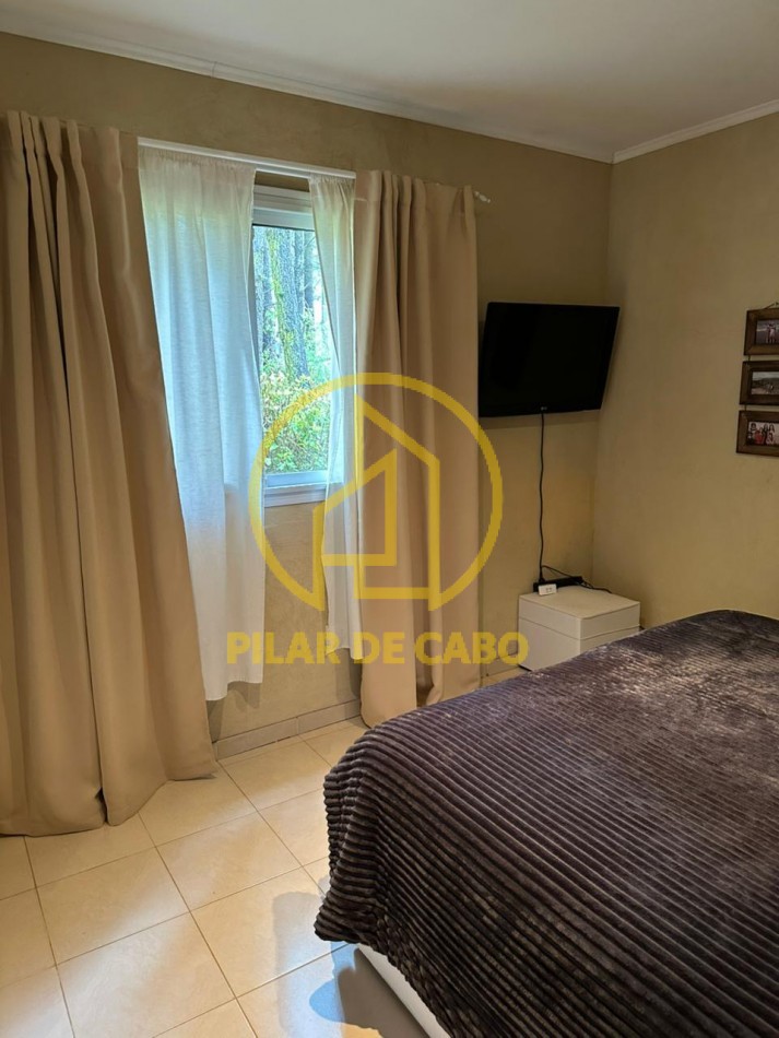 CASA EN ALQUILER TEMPORARIO 3HAB.2 BAÑOS.PARRILLA.JARDIN.ESTACIONAMIENTO CUBIERTO.BARRIO NAYADES