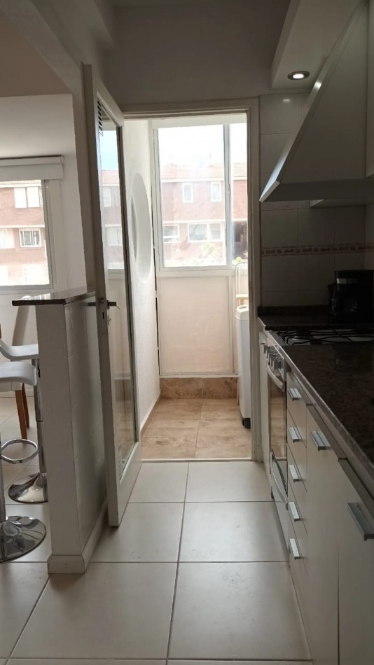 DEPARTAMENTO EN ALQUILER TEMPORARIO EN PINAMAR  P/6 PERSONAS VISTA AL MAR CON CON COCHERA CUBIERTA