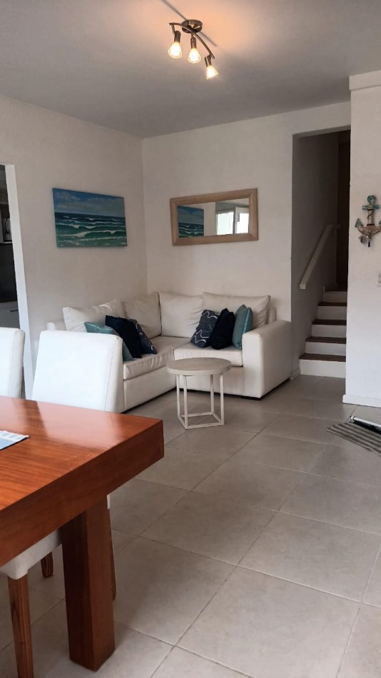 DEPARTAMENTO EN ALQUILER TEMPORARIO EN PINAMAR  P/6 PERSONAS VISTA AL MAR CON CON COCHERA CUBIERTA